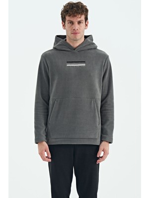 Air Jones Hern Koyu Gri Erkek Polar Sweatshirt - 88301