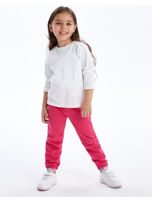 LC Waikiki Lcw Baby Beli Lastikli Basic Kız Bebek Eşofman Alt