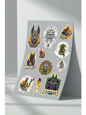 Stickermarket Antik Mısır Sticker Seti (13)