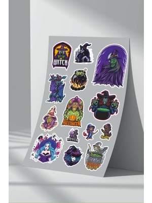 Stickermarket Cadı Sticker Seti (1)