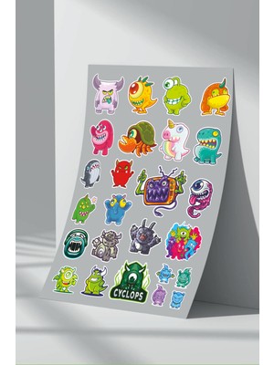 StickerMarket Canavar Sticker Seti (1)