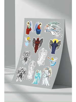 Stickermarket Angel Melek Sticker Seti (3)