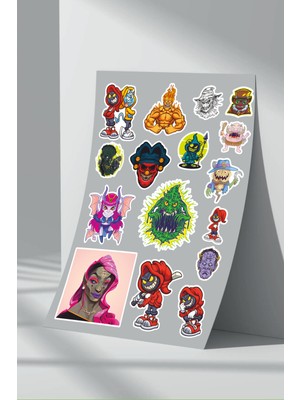 StickerMarket Canavar Sticker Seti (8)