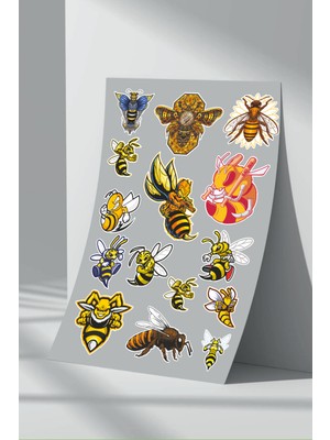 StickerMarket Arı Sticker Seti