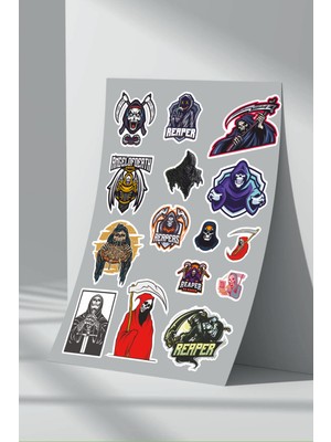 StickerMarket Reaper Sticker Seti (7)
