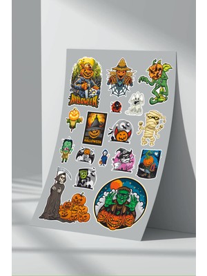 Stickermarket Halloween Sticker Seti (1)