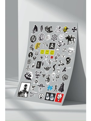 Stickermarket Laptop Sticker Seti (1)