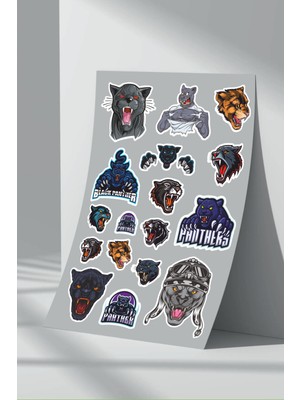 Stickermarket Panter Sticker Seti (2)