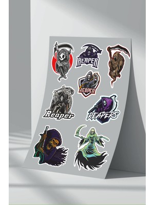 StickerMarket Reaper Sticker Seti (4)