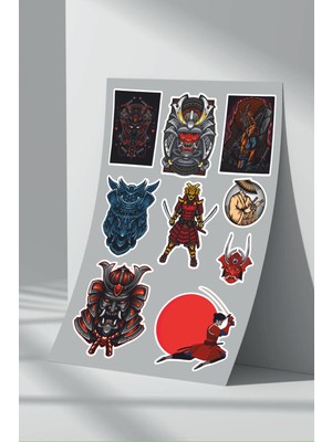 Stickermarket Samuray Sticker Seti (1)