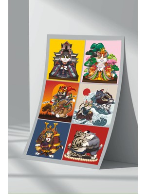 Stickermarket Kedi Sticker Seti (3)