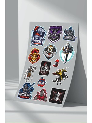 Stickermarket Knight Sticker Seti (2)
