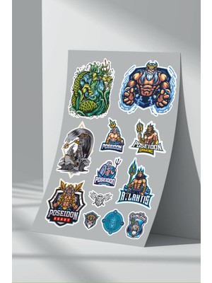 StickerMarket Poseidon Sticker Seti