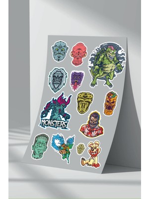 Stickermarket Canavar Sticker Seti (7)