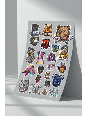 StickerMarket Köpek Sticker Seti (15)