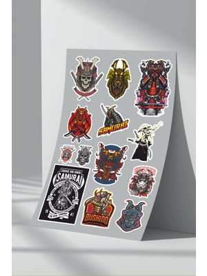 Stickermarket Samuray Sticker Seti (3)