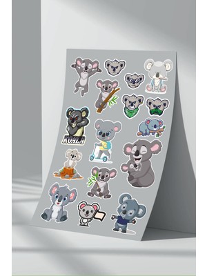 Stickermarket Koala Sticker Seti