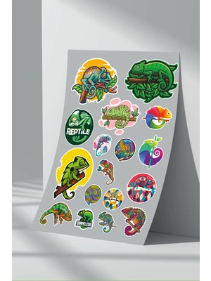 Stickermarket Bukalemun Sticker Seti (1)