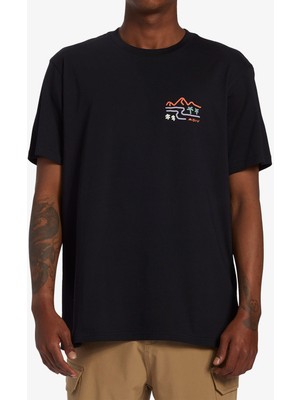 Billabong Panorama Erkek Siyah Günlük T-Shirt.blk