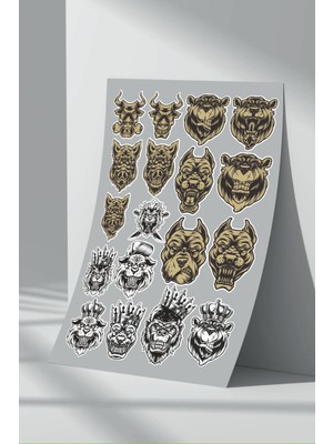 StickerMarket Köpek Sticker Seti (19)