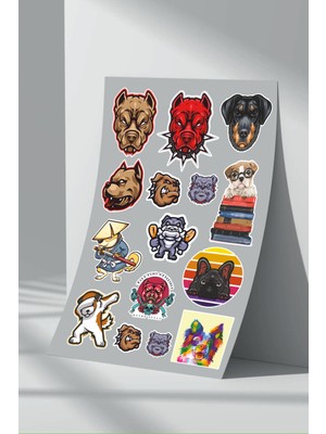 Stickermarket Köpek Sticker Seti (1)