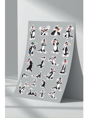 Stickermarket Kedi Sticker Seti (11)