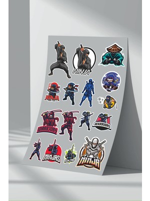StickerMarket Ninja Sticker Seti (1)
