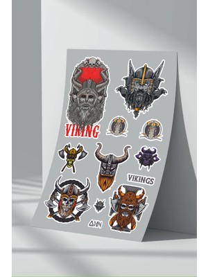 Stickermarket Viking Sticker Seti (1)