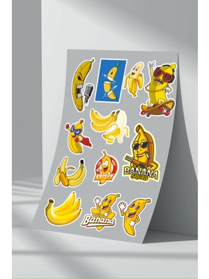 StickerMarket Banana Sticker Seti