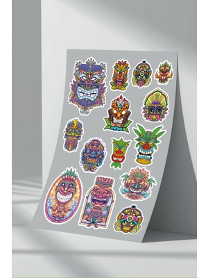 Stickermarket Tikky Mask Sticker Seti