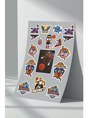 StickerMarket Basketbol Sticker Seti (2)