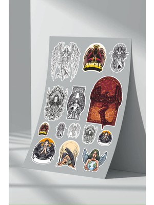 Stickermarket Angel Melek Sticker Seti (2)
