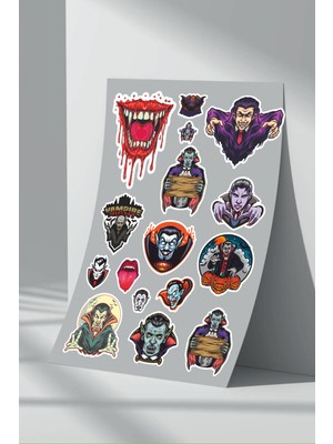 Stickermarket Vampir Sticker Seti
