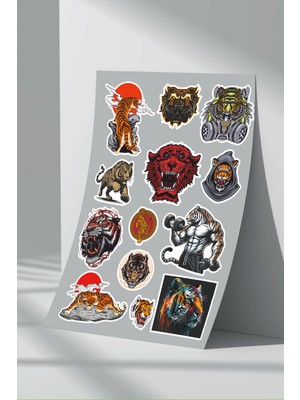 Stickermarket Kaplan Sticker Seti (1)