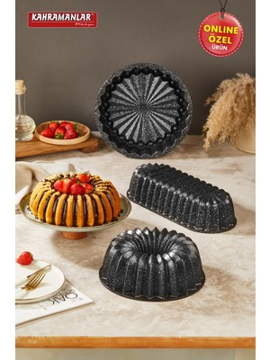 Kahramanlar Helegra 3'lü Kek Kalıbı