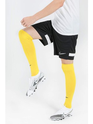 Spor CW6107-010 Dry-Fit Academy Futbol Erkek Şort Kumaş Siyah 92% Pamuk, 8% Elastan Antrenman/spor