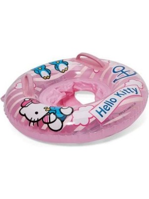Fitmart '' Hello Kıtty '' Oturaklı Bebek & Çocuk Deniz & Havuz Can Simidi, Bebek Yüzme Koltuğu