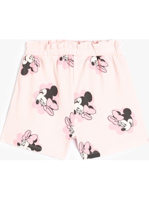 Koton Minnie Mouse Şort Lisanslı Pamuklu