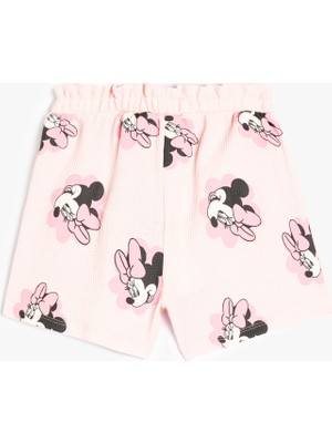 Koton Minnie Mouse Şort Lisanslı Pamuklu