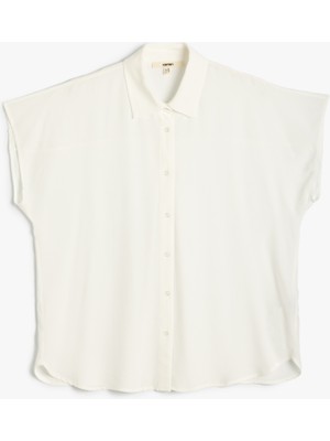 Koton Kap Kol Gömlek Viskoz Kumaş