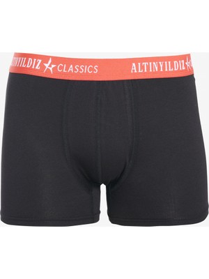 Altınyıldız Classics Standart Fit Normal Kesim 3'lü Modal-Pamuk Kumaş Esnek Boxer Paketi