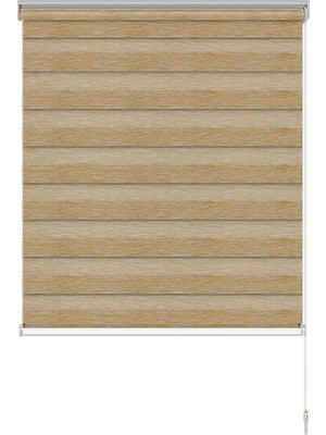 Mekstor Soft Bamboo Vizon Zebra Perde ( Etek Düz )