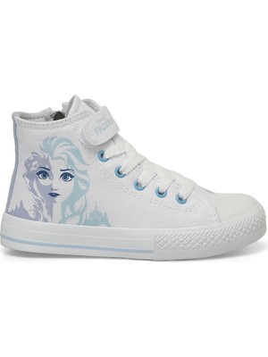 Frozen YEDIZ.F4FX Beyaz Kız Çocuk High Sneaker