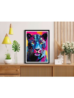 Decotorium Çerçeveli Tablo Anımal Kıngdom-Leo Serisi Mdf Tablo LEO/002