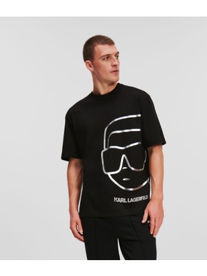 Yan Department Store Karl Lagerfeld Iconik Metal T-Shirt