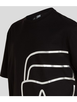 Yan Department Store Karl Lagerfeld Iconik Metal T-Shirt