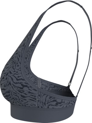 Calvin Klein Gri Melanj Bralet Sütyen 000QF7340E