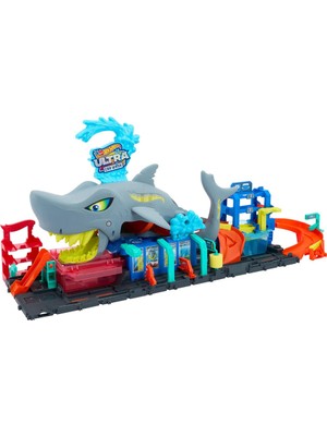 Hot Wheels Muhteşem Köpek Balığı Araba Yıkama Oyun Seti HTN82