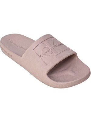 Calvin Klein Slide Monogram Debossed Eva - Kadın Terlik