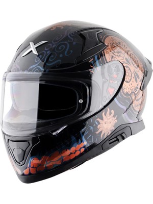 Axor Apex/trance E Full Face Parlak Siyah Gold (M/c)-